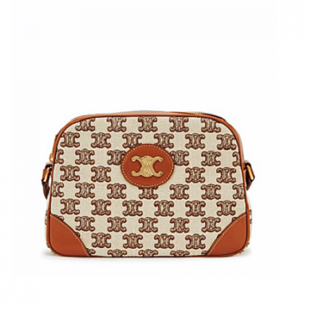 CELINE 트리오페 엠브로이더리 카메라 백