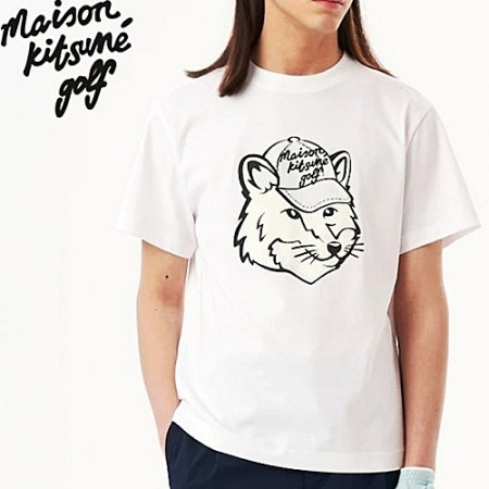 메종키*네 Fox Head 반팔 티셔츠