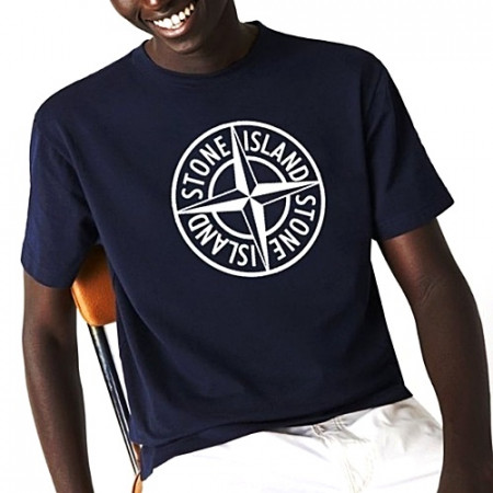 스톤아일*드 빅로고 코튼 반팔 티셔츠