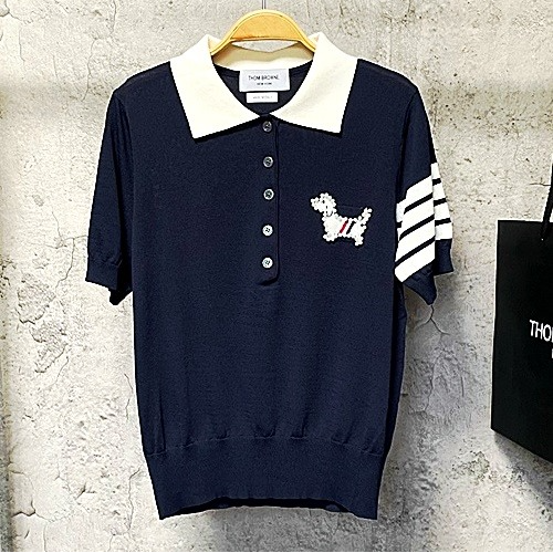 톰브*운 보석 강아지 니트