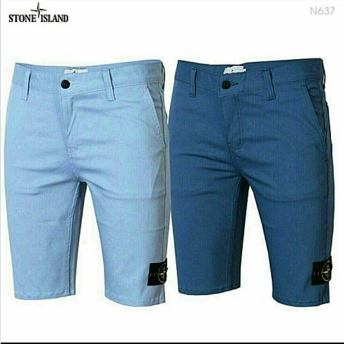 STONE ISLAND 스판 5부 팬츠