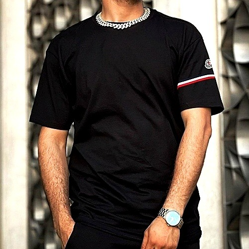 MONCLER 삼선 암밴딩 커플 티셔츠