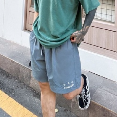 AB STUD*O 우븐 쇼츠