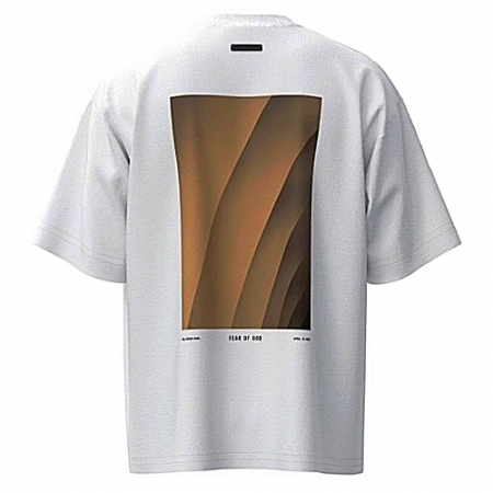 FEAR OF GOD 데저트 로고 티셔츠