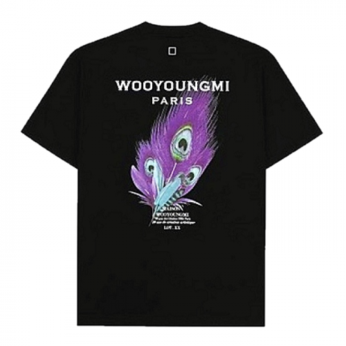 우영미 WOOYOUNGMI 페더로고 티셔츠