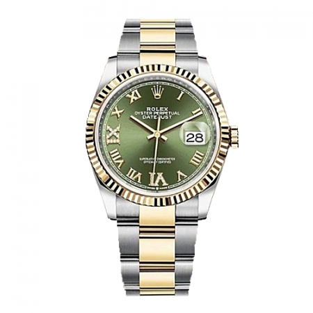 로렉스 ROLEX 데이저스트 그린다이얼 콤비