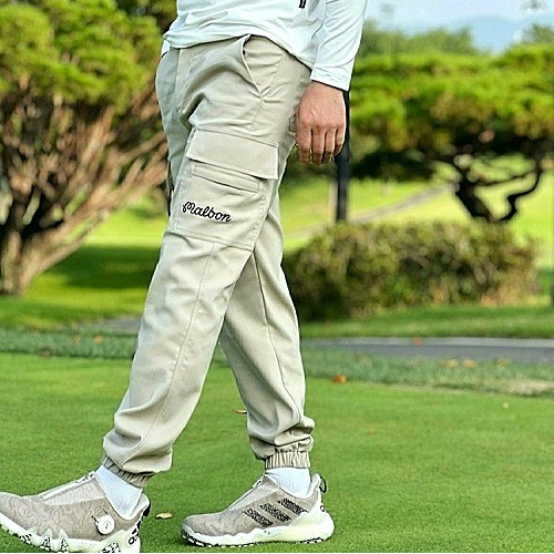 MALBON 말* 치노 조거 팬츠