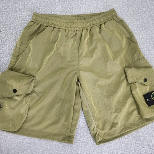 스톤아일*드 빈티지 세미세컬원단 하프팬츠