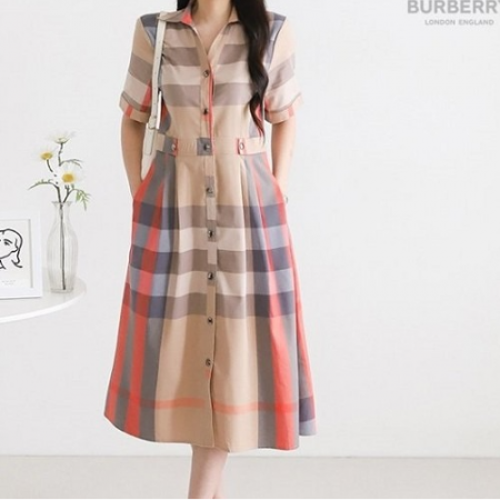 BURBER*Y COTTON 원피스