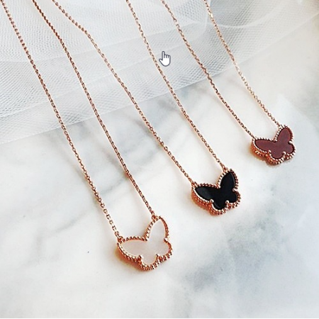 반클리프 Van Cleef 나비 넥클리스