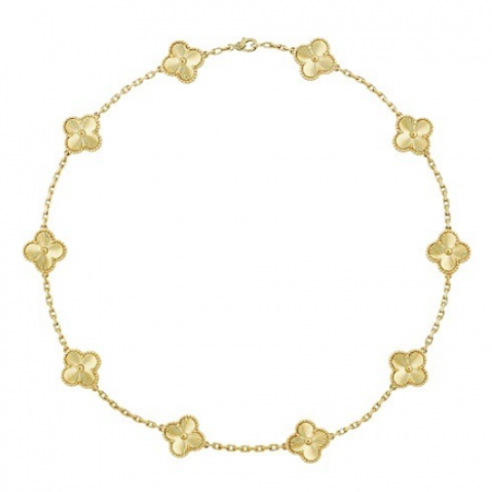 반클리프 Van Cleef 기요세 10모티브 넥클리스