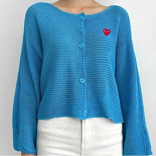 COMME des GARCONS 썸머 가디건