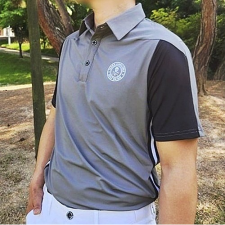 MARK AND LONA 원형로고 메탈 반팔티