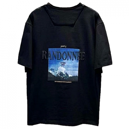 준지 JUUN.J 랑도네 로고 티셔츠