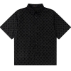 LOUIS VUITTON 모노 쟈카드 숏슬리브 셔츠
