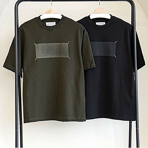 메종 마르지*라 가먼트다잉 스티치 티셔츠