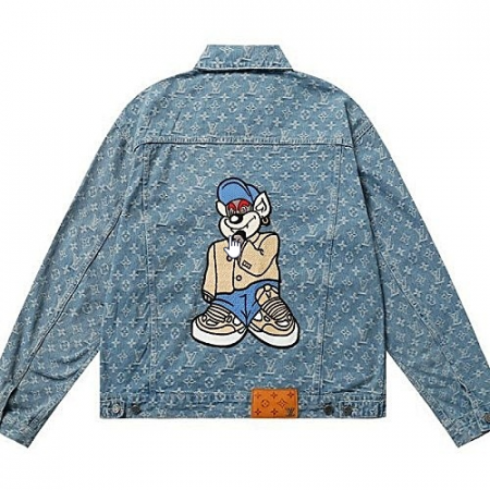 LOUIS VUITTON 캐릭터 데님 자켓