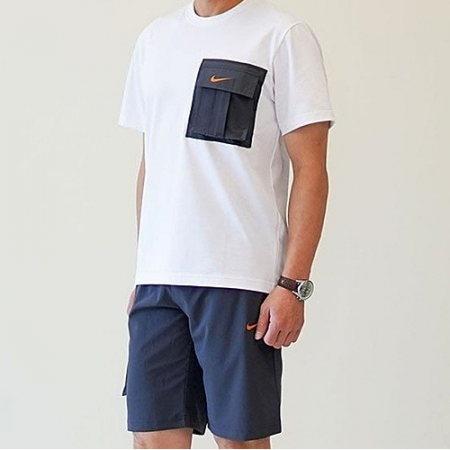NIKE JACK 포켓로고 반팔&5부 SET
