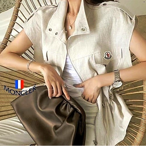 MONCLER 베니 야상 스트링 베스트