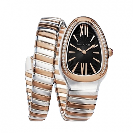 BVLGARI 세르펜티 투보가스 워치 - 로즈골드