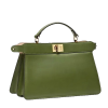 FENDI 피카부 그린 가죽 백