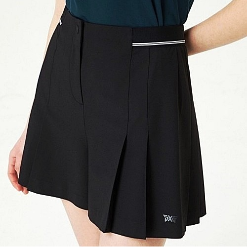 PXG 백 플리츠 숏 팬츠