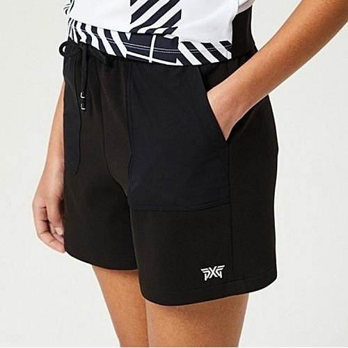 PXG 칼라 트림 숏 팬츠