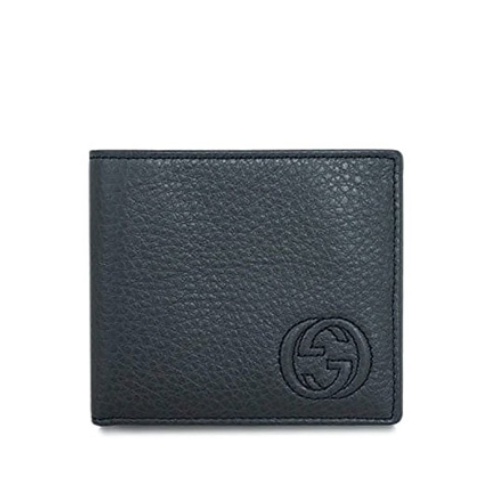 GUCCI 플라티나 반지갑 블랙