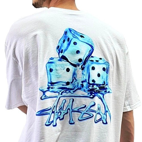 스투시 STUSSY 멜티드 반팔 티셔츠