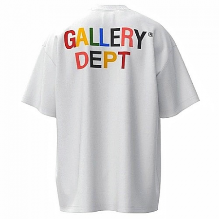 갤러리댑 GALLERYDEPT 레인보우 로고 티셔츠