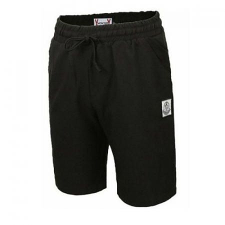 몽클*어 감마블루 린넨 무지밴딩 5부팬츠