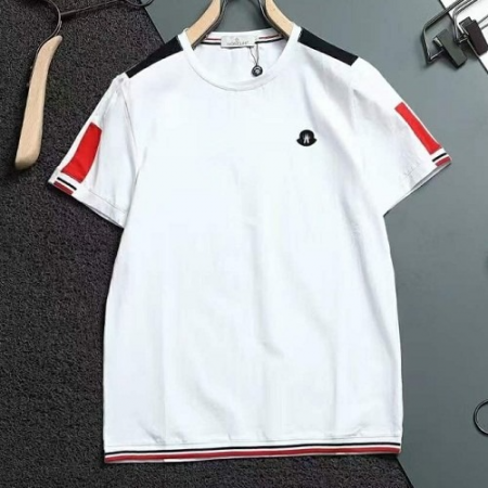 MONCL*R 로고 라운드티