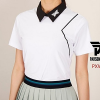 PXG 라인앵글 반팔 카라 티셔츠