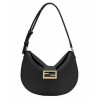 FENDI 스몰 크루아상 호보백 블랙