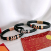 CARTIER 까르띠에 가죽 팔찌