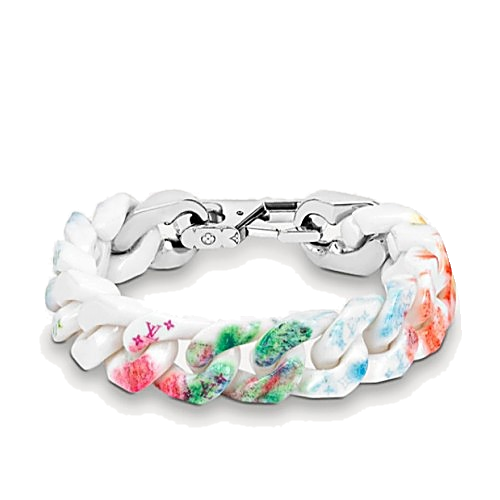 LOUIS VUITTON 세라믹 체인 링크 팔찌