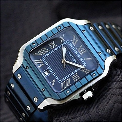 까르띠에 CARTIER 산토스 콤비 메탈