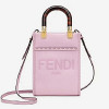 펜디 미니 선샤인 쇼퍼백 다크 핑크