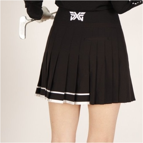 P*G 썸머 언발란스 플리츠 스커트