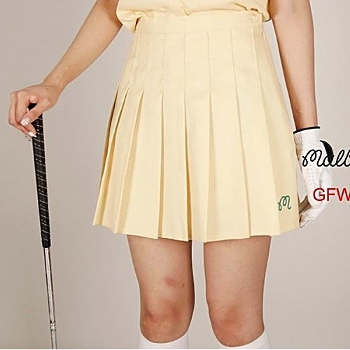 말* 플리츠 치마 스커트