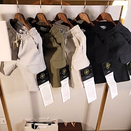 스톤아일*드 와펜 델타면 반바지