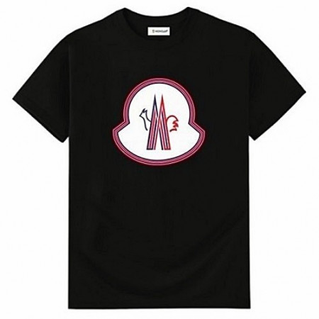 몽클*어 프린트 로고 반팔 티셔츠 76