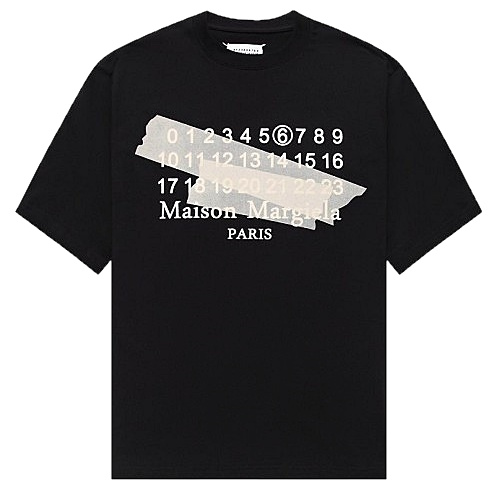 마르지*라 Maison Margiela 커버드 로고 티셔츠