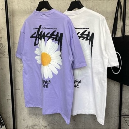 스*시 플라워 프린팅 반팔