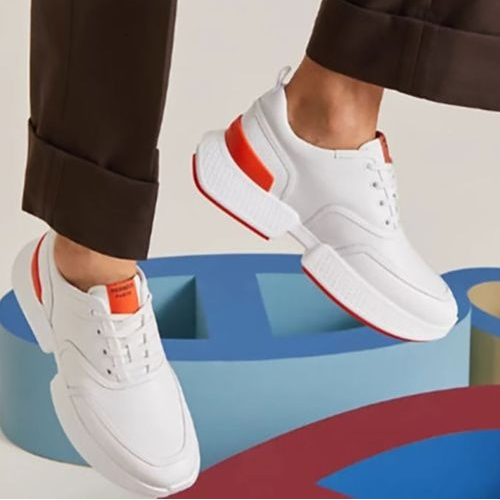 에르*스 기가 스니커즈 화이트 & 오렌지