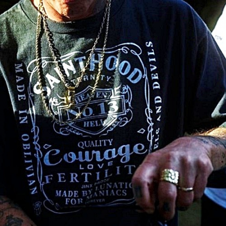 세인트 SAINT MICHAEL 테네시로고 티셔츠