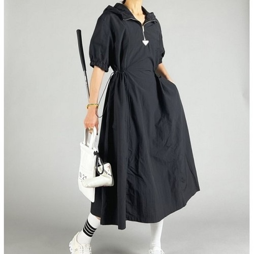 PRA*A 골프 후드원피스