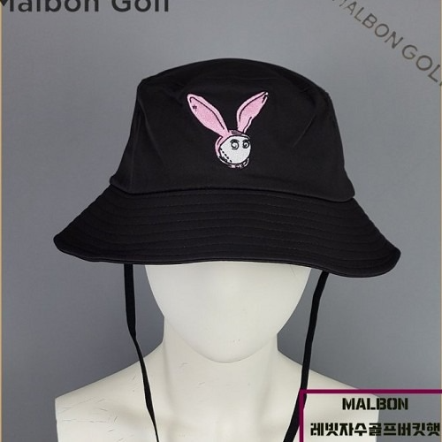 말* 래빗자수 골프 버킷햇
