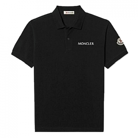 몽클*어 카라 반팔티