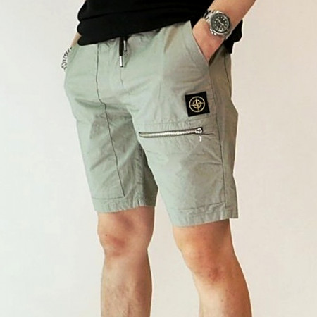 스톤아일*드 지퍼 멀티 밴딩 반바지